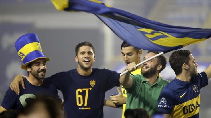 Boca Juniors şampiyon oldu, yer gök inledi