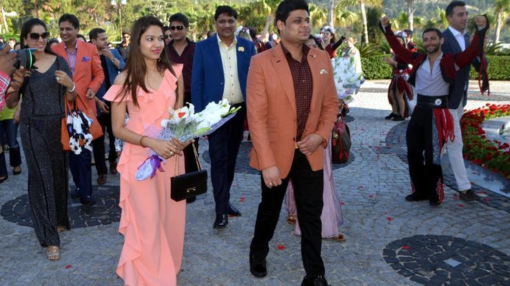 Trumpın ortağından oğluna Bodrumda 4 gün 4 gecelik Hint düğünü