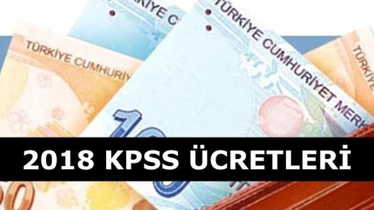 2018 KPSS Ortaöğretim sınav ücretleri hangi bankalara yatırılıyor
