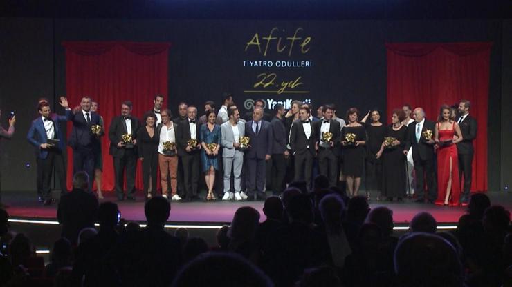 22. Afife Tiyato Ödülleri sahiplerini buldu