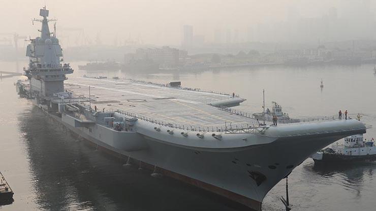 Trumpın çok şımardı dediği Çin’den uçak gemisi adımı