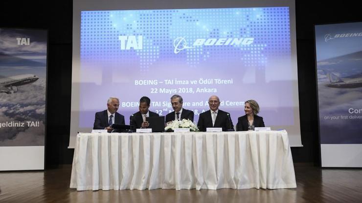 TAI ile Boeing arasında yeni anlaşma