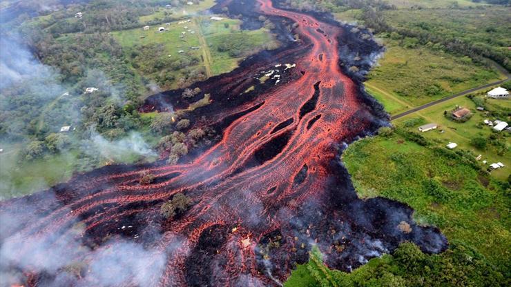 Kilauea lav püskürtmeye devam ediyor