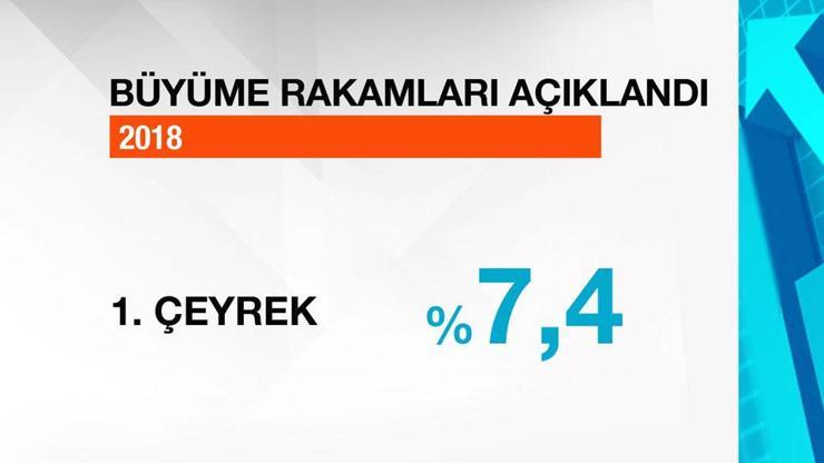 Türkiye ekonomisi, ilk çeyrekte yüzde 7.4 büyüdü