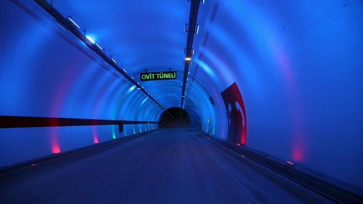 138 yıllık hayal gerçekleşiyor: Ovit Tüneli yarın açılıyor