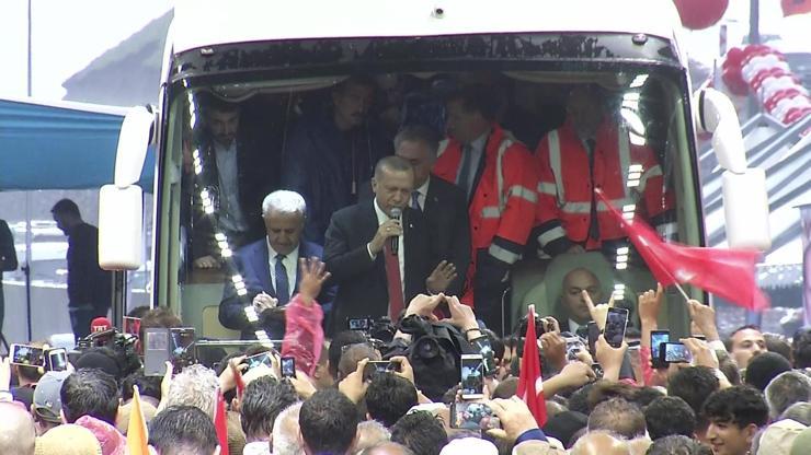 Cumhurbaşkanı Erdoğan Ovit Tünelinin açılışını yaptı