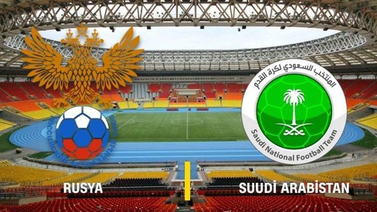 Canlı: Rusya-Suudi Arabistan maçı izle | TRT 1 canlı yayın, 2018 Dünya Kupası