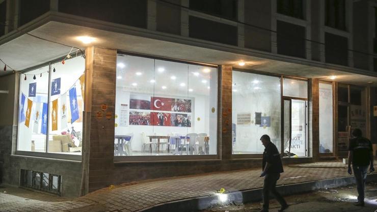 AK Parti seçim irtibat bürosuna ses bombası atıldı