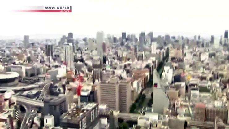 Japonya 6.1 ile sallandı Deprem anı kamerada