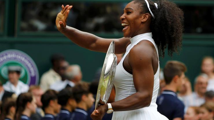 Serena Williams Wimbledonda seri başı