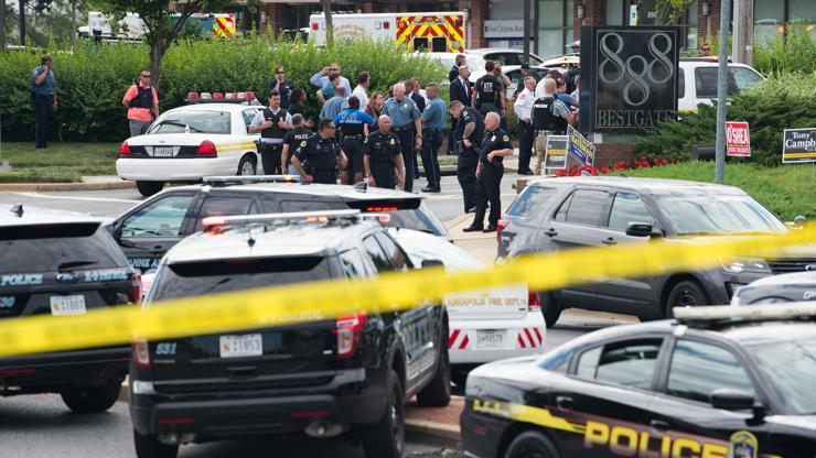ABDde gazete binasına silahlı saldırı: Ölü ve yaralılar var