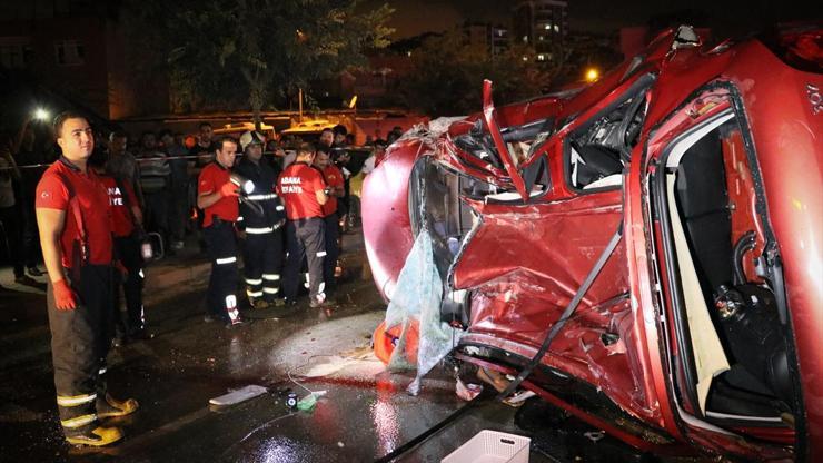 Aday sürücünün feci ölümü: Önce taksiye sonra da tankere çarptı