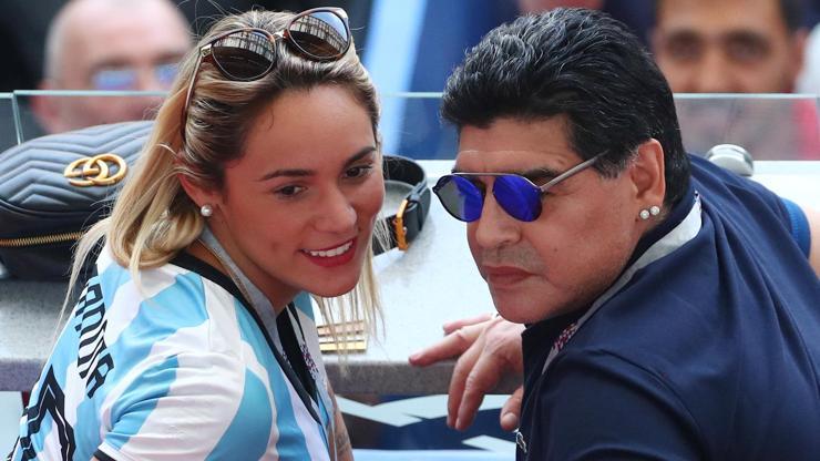 Arjantin elenirken Maradonanın keyfi yerindeydi