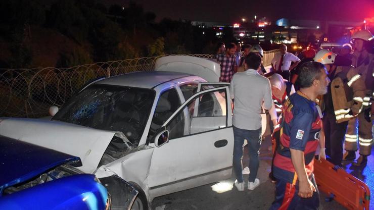 Bir gecede 5 trafik kazası: 1 ölü, 26 yaralı