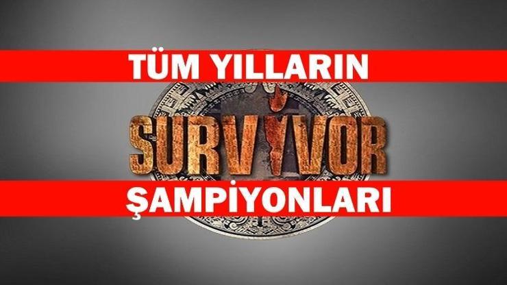 İşte Survivor Türkiyenin bütün birincileri