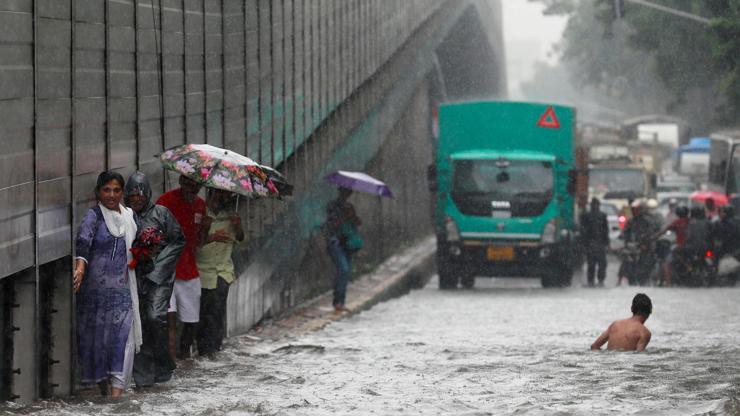 Hindistanda muson yağmurları: 66 ölü