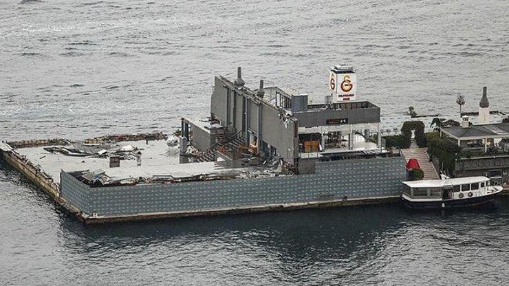 Galatasaray Adasında yıkım yeniden başladı