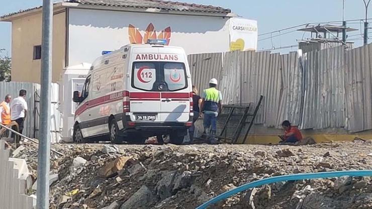 İstanbulda metro inşaatında kaza: 1 işçi öldü