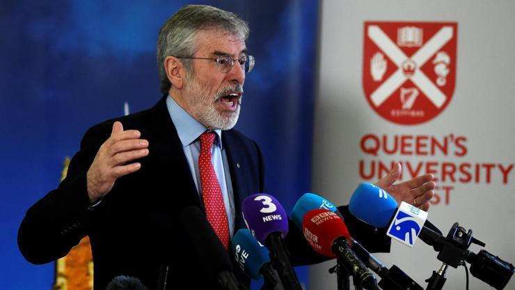 Sinn Fein eski lideri Gerry Adams’ın evine patlayıcı atıldı