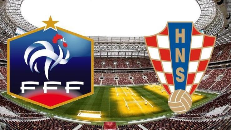 Fransa-Hırvatistan maçı izle | Dünya Kupası Finali, TRT 1 canlı yayın
