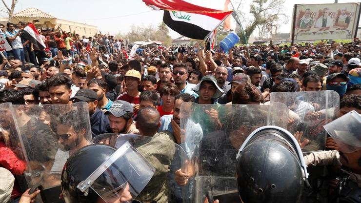 Iraktaki gösterilerde 4 kişi öldü, 128 kişi yaralandı
