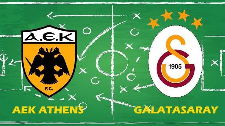 Canlı: AEK-Galatasaray maçı izle | GS maçı hangi kanalda, ne zaman