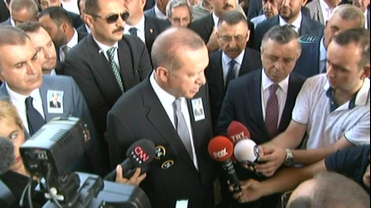 Erdoğan: Acımızı onlarla paylaşmak istiyoruz