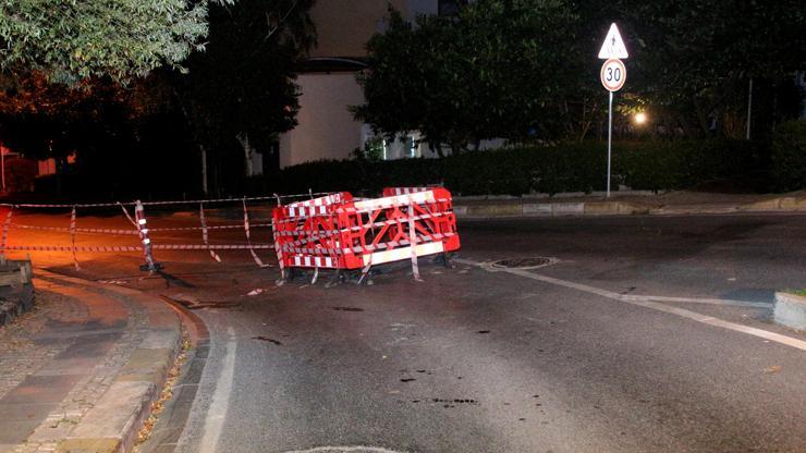 Beşiktaşta bir yol çökmesi daha