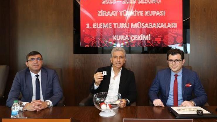 Ziraat Türkiye Kupası 1. eleme turu kurası çekildi