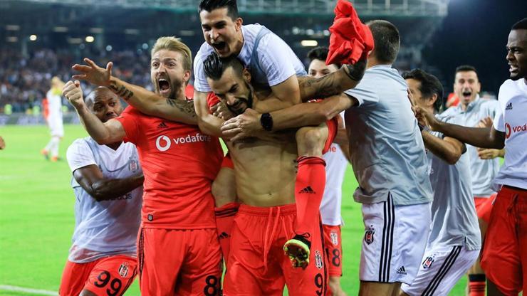 Negredodan Beşiktaşa hayat veren gol
