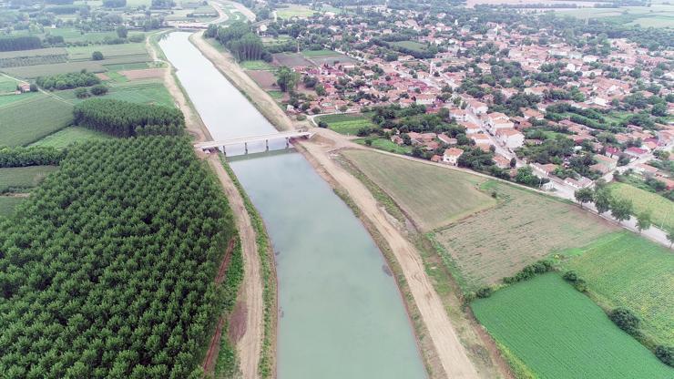 Kanal Edirnede sona gelindi