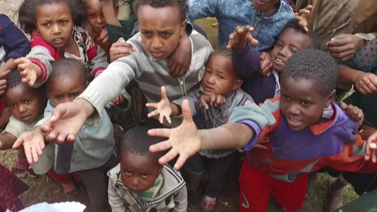 Etiyopyada insanların yaşam mücadelesi