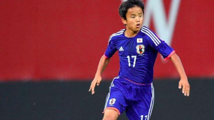 17 yaşındaki Japon Messi, Iniestanın takımını devirdi