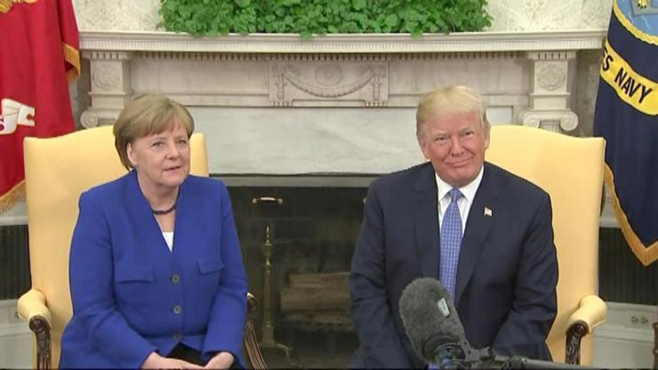 Merkel ve Trump İdlip konusunda görüştü