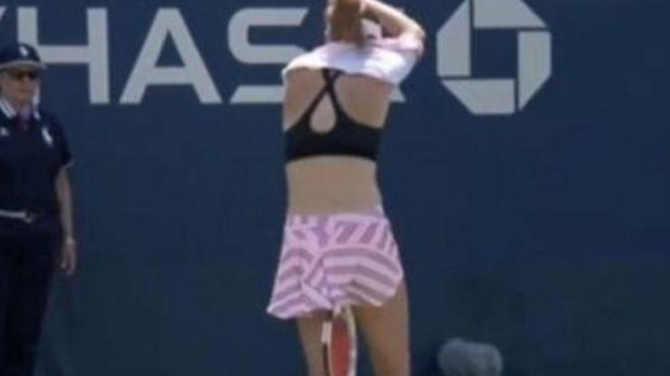 Amerika Açıkta çifte standart tartışması: Fransız tenisçi Cornete ceza geldi