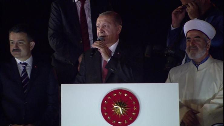 Cumhurbaşkanı Erdoğan balık sezonu açılışında konuştu