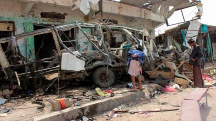 Koalisyon güçlerinden Yemendeki 40ı çocuk 51 kişinin öldüğü saldırı için hata açıklaması
