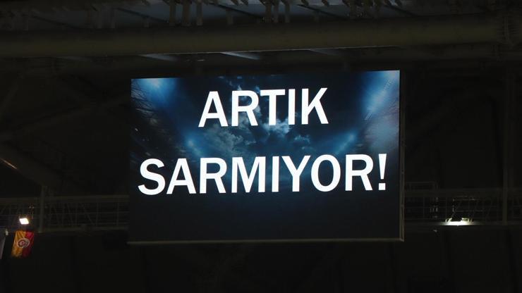 Trabzonspordan Galatasaraya gönderme: Artık sarmıyor
