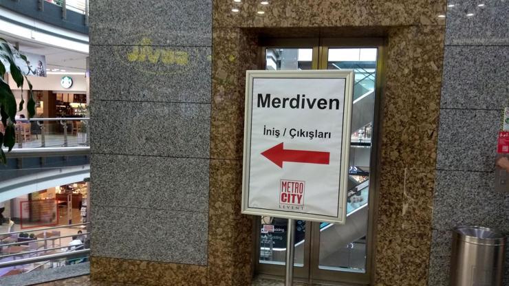 Metrocity AVM’nin yürüyen merdivenlerinin neden söküldüğü belli oldu