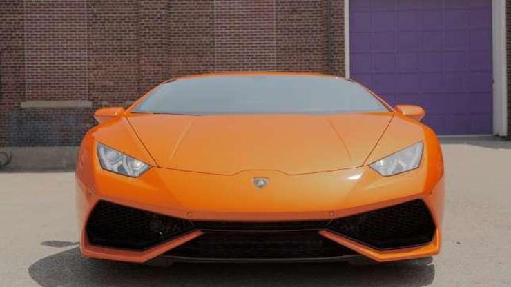 Gizemli turuncu Lamborghininin sırrı çözüldü