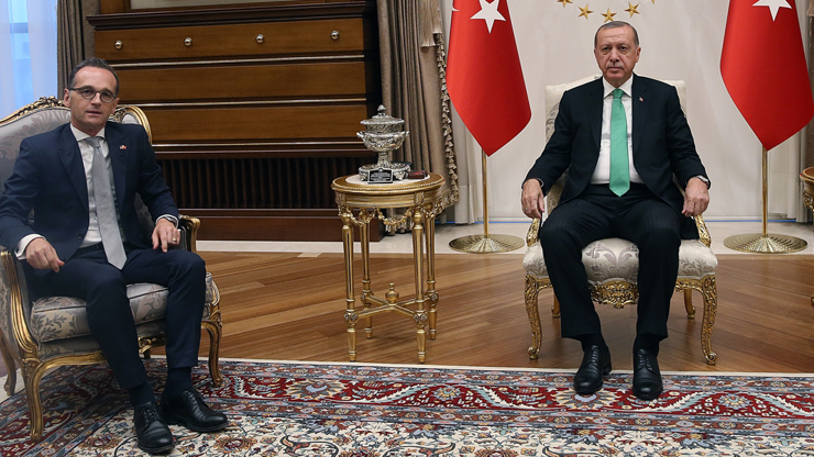 Cumhurbaşkanı Erdoğan, Almanya Dışişleri Bakanını kabul etti