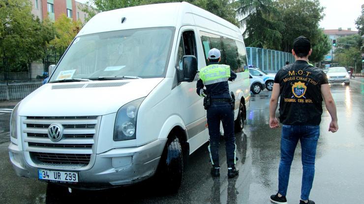 İstanbulda servis araçlarına 9 ayda 29 bin ceza kesildi