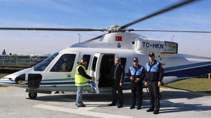 İstanbul Büyükşehir Belediyesi, helikopterini satışa çıkardı