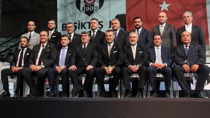 Beşiktaşın yeni yönetimi göreve başladı