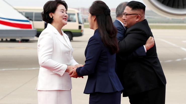 Yıllar sonra ilk: Güney Kore lideri Kuzey Korede
