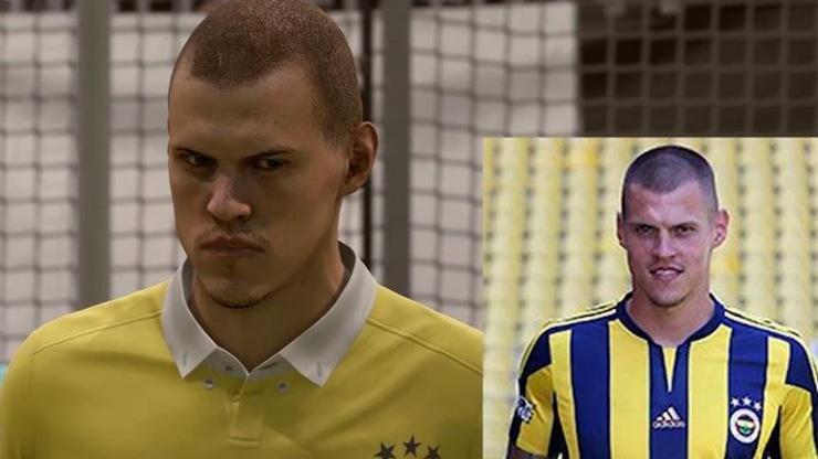 FIFA 19da Fenerbahçeli futbolcuların yüzleri