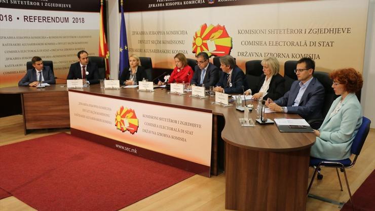Makedonyada referanduma katılım yüzde 36da kaldı
