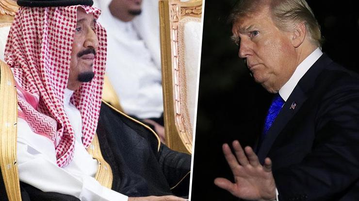 Trumptan Suudi Kralına Biz olmasak iktidarda 2 hafta bile kalamazsın