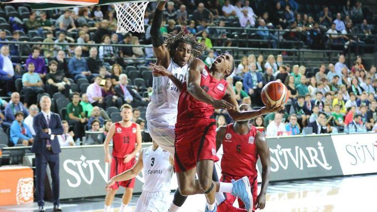 Darüşşafaka Tekfen - Gaziantep Basketbol: 62-63 maç sonucu