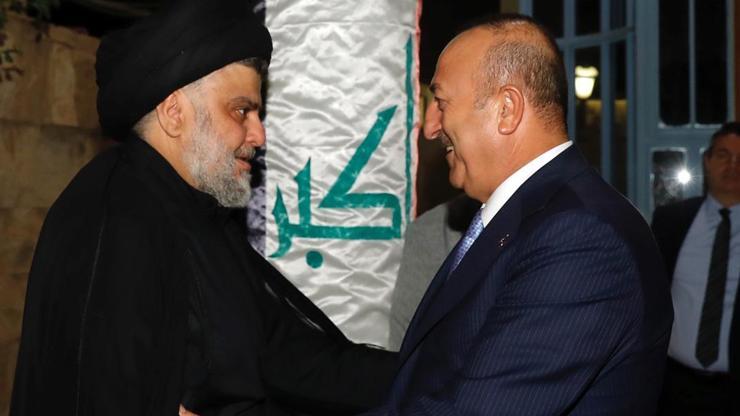 Dışişleri Bakanı Çavuşoğlu, Irakta Sadr ile görüştü